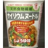 特定保健用食品（トクホ） 整腸（食物繊維)『サイリウムヌードル　しょうゆ味　48G　（6個セット）』