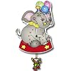 Personalised Pendulum Clocks - Circus Elephant Clock