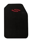 Type S FL02045-6/3 Floor Mat, Sportex Carpet, Black/Red