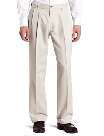 dockers d4 relaxed fit pleated never iron