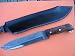 SALE - Awesome Tactical Bowie/chopper - Walnut Handle
