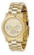 MICHAEL Michael Kors Watch, Women's Chronograph Goldtone Bracelet MK5055