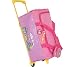 Kids Wheeled Duffle Bag-Going To Grandma's-Pink (Pink) (17"H x 9.25"W x 8.75"D)