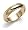 14k Yellow Gold 5mm Milgrain Half Round Band, Size 4