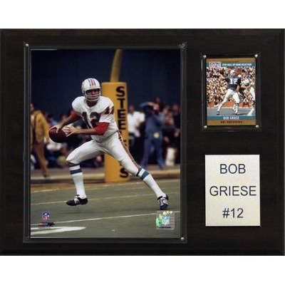 NFL Miami Dolphins Bob Griese Player Plaque