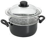 Ballarini Trend Black 5 Quart Cook & Steam Ensemble by Ballarini