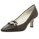 AK Anne Klein Womens Spencer Croco Tailored Pump