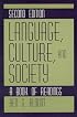 Language, Culture, and Society: A Book of Readings