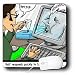 Londons Times Funny Computer Cartoons - PREPARE FOR COMPUTER VIRUSES - Mouse Pads