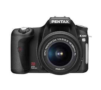 Pentax K100D 6.1MP Digital SLR Camera Shake Reduction and 18-55mm f/3.5-5.6 Lens
