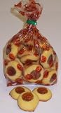 Scott's Cakes 1 lb. Apricot Butter Cookies in a Pumpkin Bag