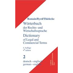 W�rterbuch der Rechts- und Wirtschaftssprache, Englisch, 2 Bde., Tl.2, Deutsch-Englisch: Teil II