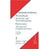 W�rterbuch der Rechts- und Wirtschaftssprache, Englisch, 2 Bde., Tl.2, Deutsch-Englisch: Teil II