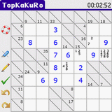 TopKaKuRo (Cross sum / Kakro) downloadable Software