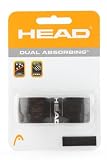 from HEAD Head Dual Absorbing Replacement Grip Tennis Racket - Black