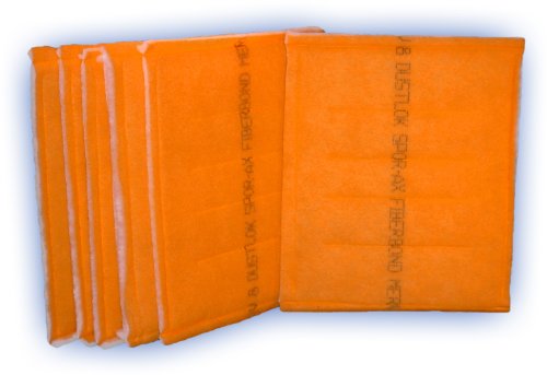 DustLok 3-ply Panel Filter 16x20 MERV 8 6-Pack