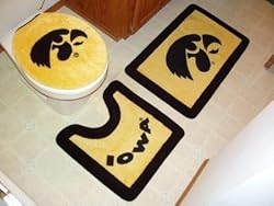 Iowa 3 Piece Bath Rug Set