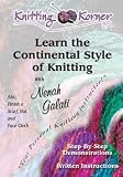 DVD Knitting Korner: Learn the Continental Style of Knitting DVD code image