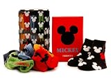 Trumpette Disney's Mickey Mouse Silhouette Socks (6 Pack in Gift Box)