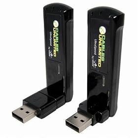 Cables Unlimited USB-WIRELESS Dongle Set (Black)
