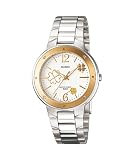 Casio Women's LTP1319D-9AV Silver Stainless-Steel Quartz Watch with White Dial