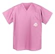 OSU Logo Ohio State Buckeyes Pink Logo Scrub Top SHIRT-Size SM- For HER -Officially Licensed NCAA College Logo Apparel Unique GIFT Ideas For Mom Nurses Ladies Students Graduation