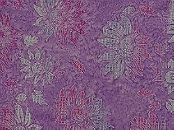 Batik Sarong - Lavender Floral, Heavy Rayon