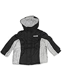 IMAGE OF iXtreme - Toddler Boys Hooded Winter Jacket, Black, Grey (Size 2T)