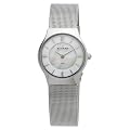 Skagen Slimline 233XSSS - Reloj de mujer de cuarzo (japon�s), correa de acero inoxidable color plata