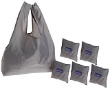 BAGGU Reusable Shopping Tote - 6-Pack,Smoke,one size