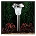 Westinghouse Set of 8 Solar LED Lights - Stainless Steel