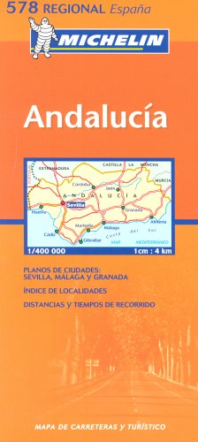 City Travel Guides Discounted  Books : Andalucia (Michelin Regional Maps)