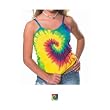 Tye Dye Factory Rainbow Spiral Juniors Tank (0226TD)