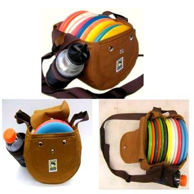Doube NutSac Disc Golf Bag Brown On Sale