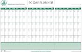 90 day Erasable Calendar Planner 38 in. X 24 in.
