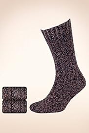 2 Pairs of North Coast Cotton Rich Textured Socks