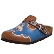 Birki's Toddler/Little Kid Cowboy Woodby Open Back Clog