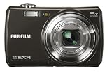 Fujifilm Finepix F200EXR Digital Camera - Black (12MP, 5x Optical Zoom) 3 inch LCD