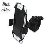 Bike Phone Mount- Diateklity Universal Bike Mount Holder for Motorcycle / Bike Handlebars - Fits iPhone 5/6/6 PLUS, Samsung Galaxy S5/S4/S3/, Note 2/3/4, Nexus 5, HTC, LG, BlackBerry etc.