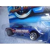 Hot Wheels Plymouth Barracuda Funny Car 2005 #183 5y Blue With Flamz 1/64 Collector
