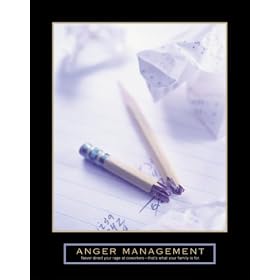 Anger Management: Broken Pencil poster print,22 in. x 28 in.