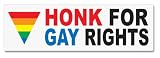 Big Mouth Toys Magnetic Bumper Prank : Honk For Gay Rights
