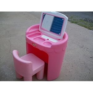 Little Tikes Little Girls' Pretend Play Vanity & Chair