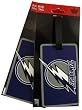 Tampa Bay Lightning Two Pack Soft Laser Bag Tag