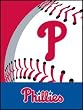 MLB Baseball Grand Slam Blanket/Throw For2 Philadelphia Phillies - Team Sports Fan Shop Merchandise