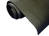 Bulldog Pet Rubber Mat, Black, 48-Inch x 96-Inch x .2362-Inch