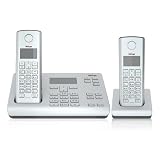 Verizon VZ-V200AM-2 DECT 6.0 Phone with Dual Dialing Digital Answering System (Silver)