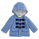 bluezoo- Blue bear duffle baby coat