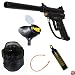 Black Maxx Semi Auto w/ Bottom Line Starter Paintball Gun Kit - Black