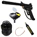 Black Maxx Semi Auto w/ Bottom Line Starter Paintball Gun Kit - Black
